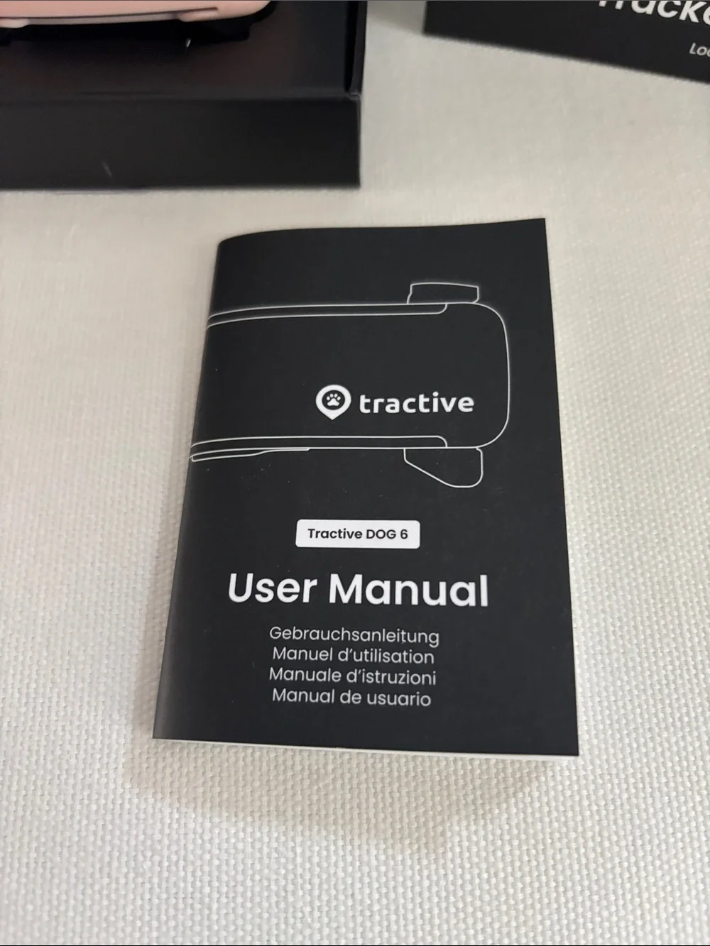 Active USA Tractive GPS & Health Tracker for Dogs - Black